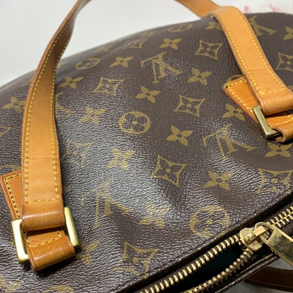 047 Authentic Louis Vuitton Brown Cabaz Mezzo Mono Datecode: TH0013 - Picture 9 of 16